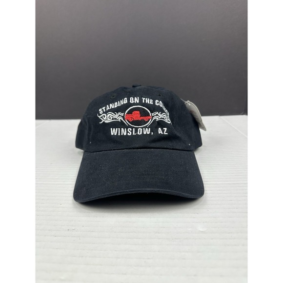 Standing On The Corner Of Winslow Arizona‎ Embroidered Strapback Hat Cap - Picture 2 of 5